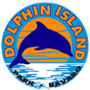 Dolphin island logo